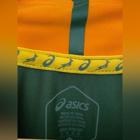 Asics SPRINGBOKS SOUTH AFRICA RUGBY WORLD CUP 2019 JERSEY Size L VGC - Picture 9 of 15
